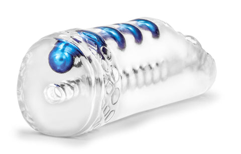 M for Men Snatch Clear 5.5 Inch Realistic Stroker Strokers - Manual