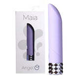 Maia Toys BULLETS & EGGS Purple Maia Angel - Lavender 12 cm USB Rechargeable Bullet 5060311472496