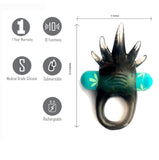 Maia Toys COCK RINGS Green Maia Ziggy - Hemp  USB Rechargeable Vibrating Cock Ring 5060311473011