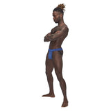 Male Power Lingerie Male Power Sexagon Micro V Thong Blue