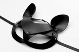 Master Series Adult Toys Black Bad Kitten Leather Cat Mask 848518031211