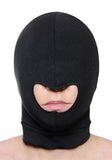 Master Series Adult Toys Black Blow Hole Open Mouth Spandex Hood 848518012746.