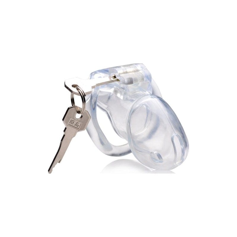Clear Captor Chastity Cage - Medium – Adult Stuff Warehouse