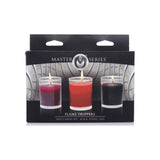 Master Series Adult Toys Mixed Flame Drippers Drip Candle Set 848518042446