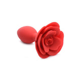 Master Series Adult Toys Red / Large Booty Bloom Silicone Rose Plug Large Red 848518043641