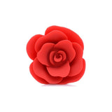 Master Series Adult Toys Red / Medium Booty Bloom Silicone Rose Plug Medium Red 848518043634