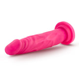 Neo Adult Toys Pink Neo Dual Density Cock Neon 7.5in Pink 819835021551