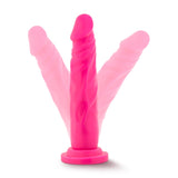 Neo Adult Toys Pink Neo Dual Density Cock Neon 7.5in Pink 819835021551