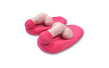 Novelty Adult Toys Pink Pecker Slippers
