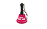 Novelty Adult Toys Ring For A Big Dick Mini Bell Keychain