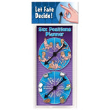 Novelty Adult Toys Sex Positions Planner Spinner Game 623849200150