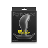 NS Novelties ANAL TOYS Black Renegade Bull -  - Large -  15.7 cm Large Butt Plug 657447104701