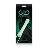 NS Novelties BONDAGE-TOYS Black GLO Bondage Flogger - Glow In Dark Whip 657447104114