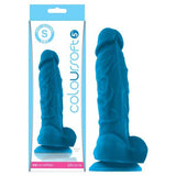 NS Novelties DONGS Blue ColourSoft - 5'' Soft Dildo -  12.7 cm (5'') Dong 657447098420