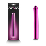 NS Novelties VIBRATORS Pink Chroma -  - Metallic  17 cm USB Rechargeable Vibrator 657447105791