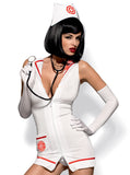 Obsessive Lingerie White / Small/Medium Emergency Dress And Stethoscope 5900308550465