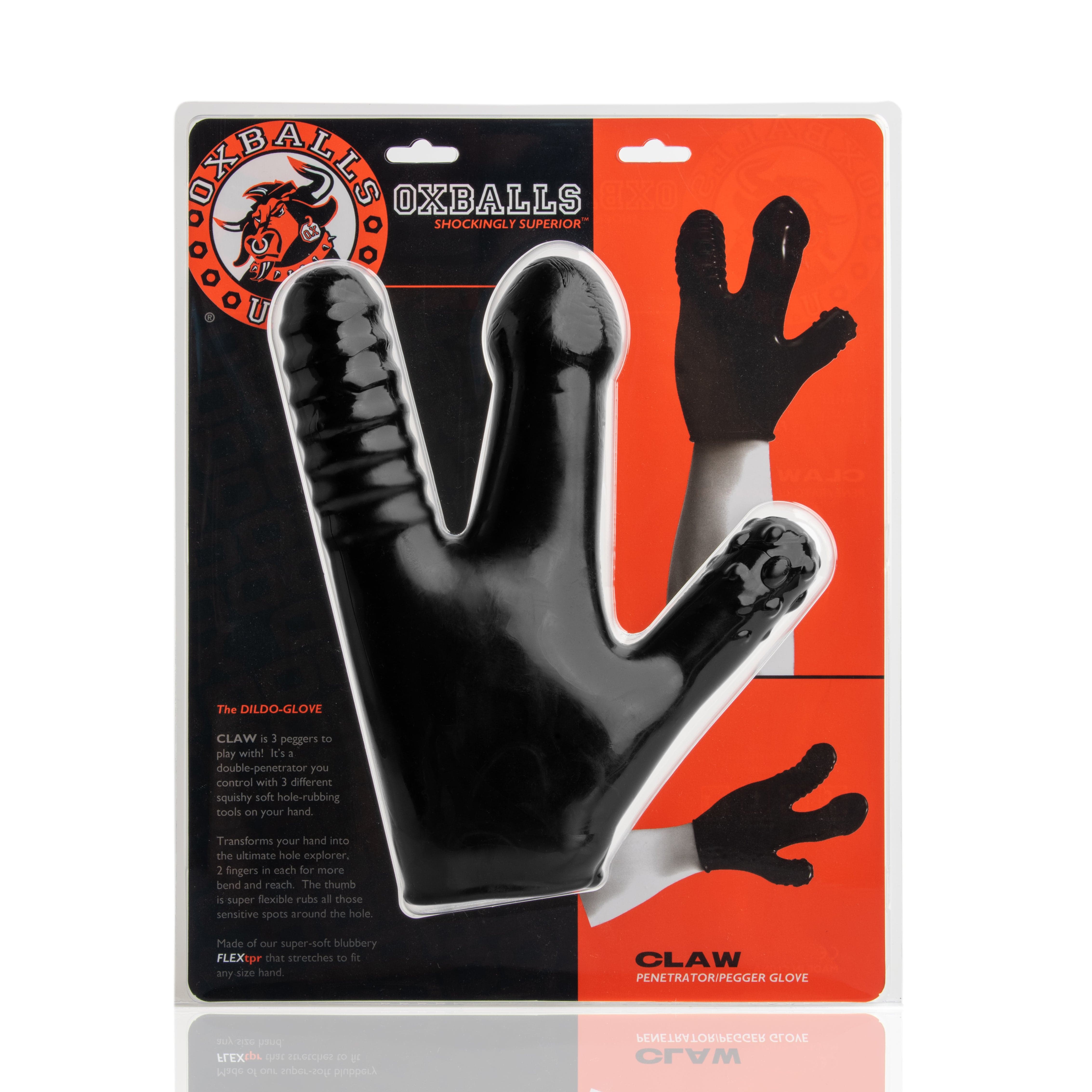 Claw Glove Black OxBalls Adult Stuff Warehouse