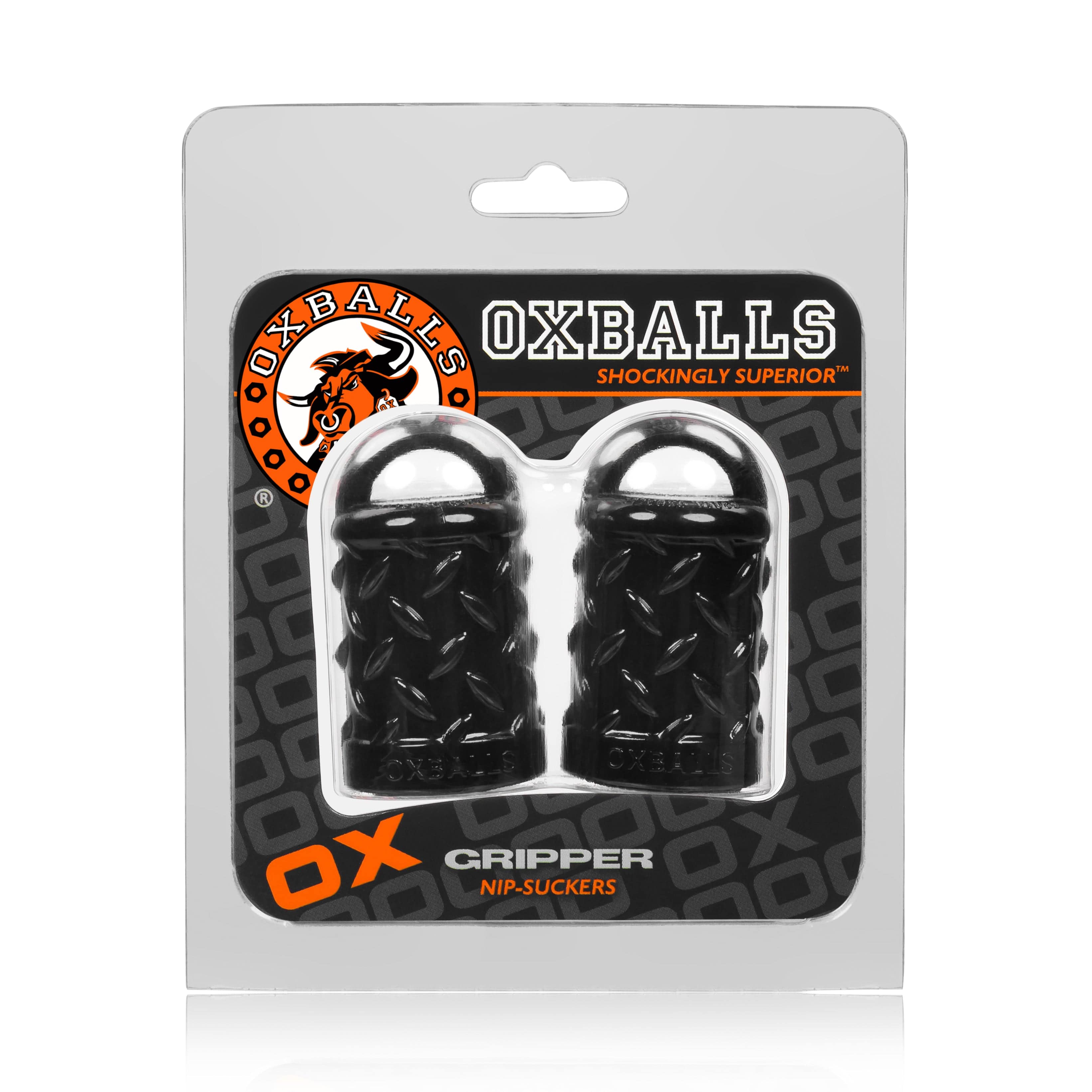 OxBalls Adult Toys Black Gripper Nipple Puller Black OxBalls 840215111005