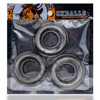 Fat Willy Three Piece Jumbo Cockrings Black > Cock Ring > Sets