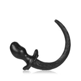 OxBalls Adult Toys Black Puppy Tail Buttplug Bulldog 840215116987