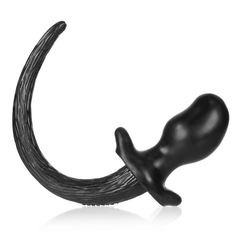 OxBalls Adult Toys Black Puppy Tail Buttplug Pug 840215116963