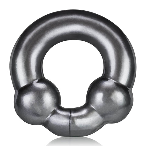 Ultraballs 2 Pack Cockring Black and Clear Cockrings