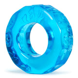 OxBalls Adult Toys Blue Sprocket Cockring Ice Blue 840215100412