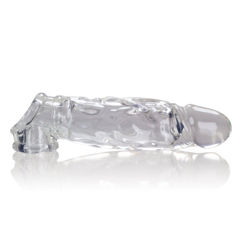 Butch Cocksheath Clear 8.5 Inch Length for Enhanced Girth Penis Extension & Sleeves