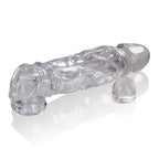 Butch Cocksheath Clear 8.5 Inch Length Enhanced Girth Sleeve > Sex Toys For Men > Penis Sleeves