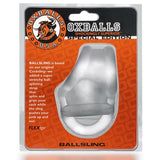 OxBalls Adult Toys Clear / One Size Ballsling Split Sling Clear Ice 840215119360