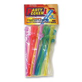 Ozze NOVELTIES Party Pecker Sipping Straws - Coloured Dicky Straws - 10 Pack 623849031082