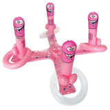 Ozze NOVELTIES Pink Inflatable Pecker Toss Game 623849033154