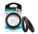 PerfectFit Adult Toys Black Xact-Fit #23 2.3in 2-Pack 854854005687