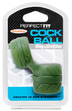 PerfectFit Adult Toys Green SilaSkin Cock And Ball Green 854854005908