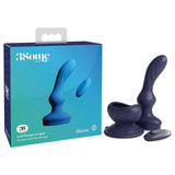 Pipedream ANAL TOYS Blue 3Some Wall Banger P-Spot -  USB Rechargeable Vibrating Prostate Massager with Remote 603912765861