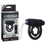 Pipedream COCK RINGS Black Fantasy C-ringz Remote Control Performance Pro -  Vibrating Cock & Ball Rings with Remote 603912358599