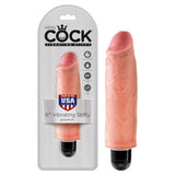Pipedream DONGS Flesh King Cock 6'' Vibrating Stiffy -  15.2 cm Vibrating Dong 603912743791