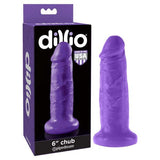 Pipedream DONGS Purple Dillio 6'' Chub -  15.2 cm Dong 603912742282