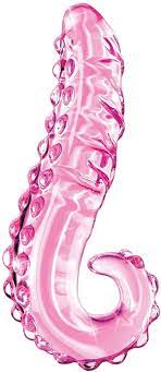 Pipedream GLASS TOYS Pink Icicles #24 -  6'' Curved Glass Dong 603912283624