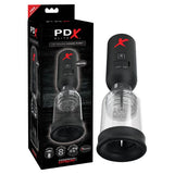 Pipedream PUMPS Black PDX Elite Tip Teazer Power Pump -  Vibrating Penis Head Pump 603912744828