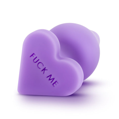 Naughtier Candy Heart Fuck Me Butt Plug for Pleasure Butt Plugs