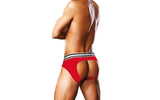 Prowler Lingerie Prowler Open Back Brief Red/White