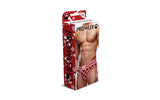 Prowler Lingerie Prowler Red Paw Open Back Brief White/Red