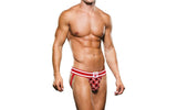 Prowler Lingerie Red / Medium Prowler Red Paw Open Back Jock White/Red 884472029246