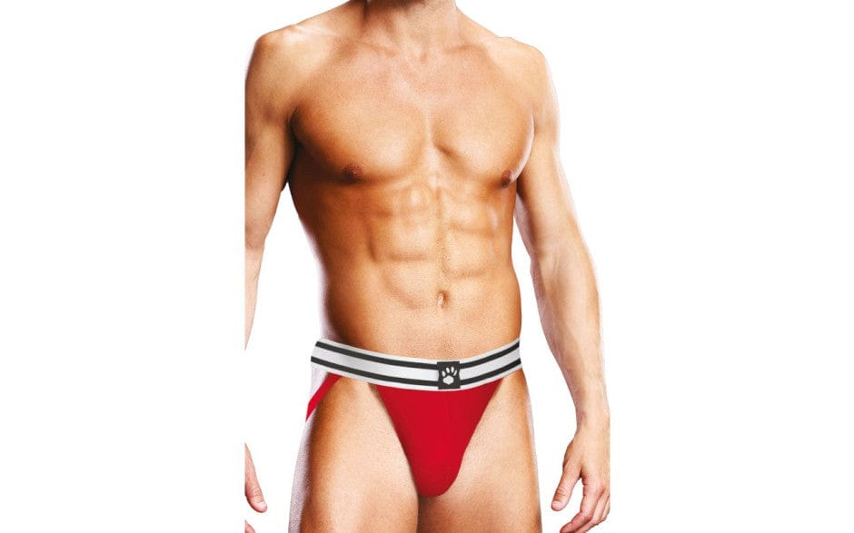 Prowler Lingerie Red / Small Prowler Open Back Jock Red/White 884472028959