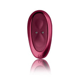 Rocks Off Adult Toys Red Ruby Glow Blush Ride On Vibrator with Remote 811041014228