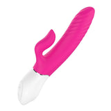 S-Hande Adult Toys Pink Lighter Thrusting Rabbit Vibrator - Pink 6970165157137