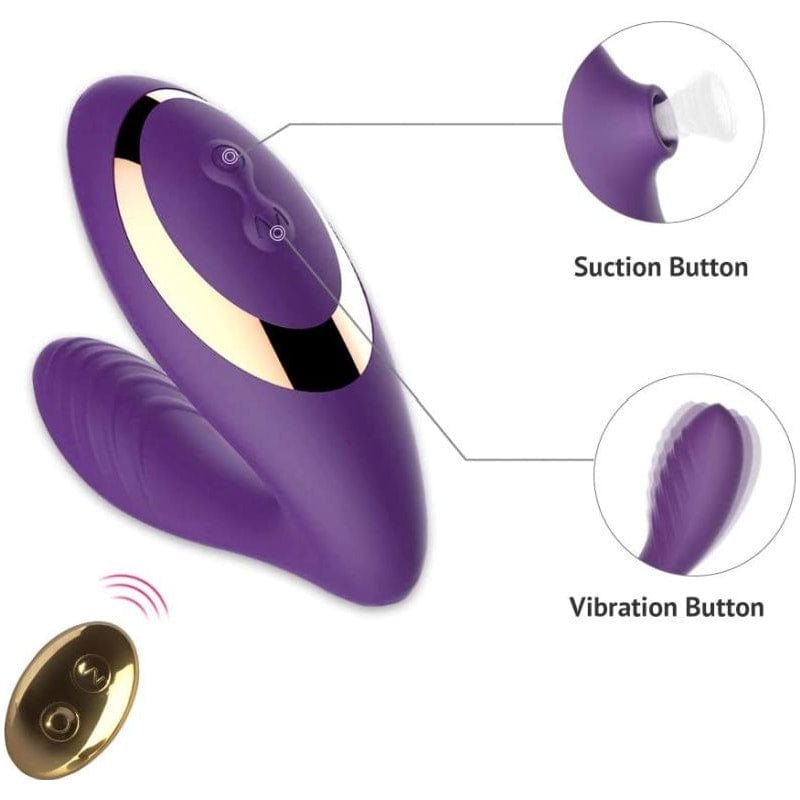 S-Hande Adult Toys Purple Carlota Air Wave G-Spot Stimulator Purple