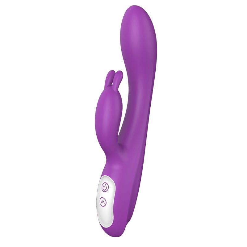 S-Hande Adult Toys Purple Naughty Heating Rabbit Vibrator - Purple 6970165157717