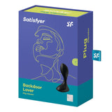 Satisfyer Adult Toys Black Satisfyer Backdoor Lover - Vibrating Anal Plug - Black 4061504004181